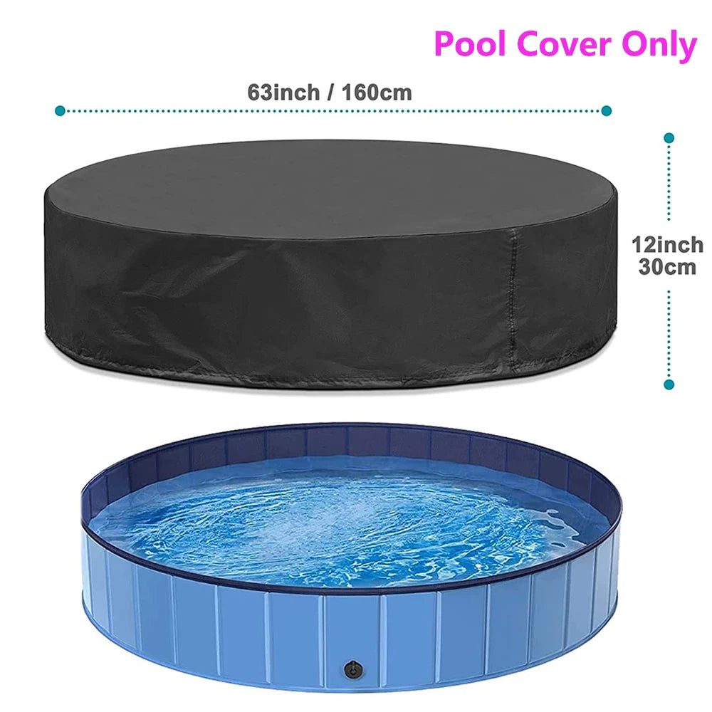 PETRAVELCN Foldable Dog Pool Portable Bath For Large Dogs