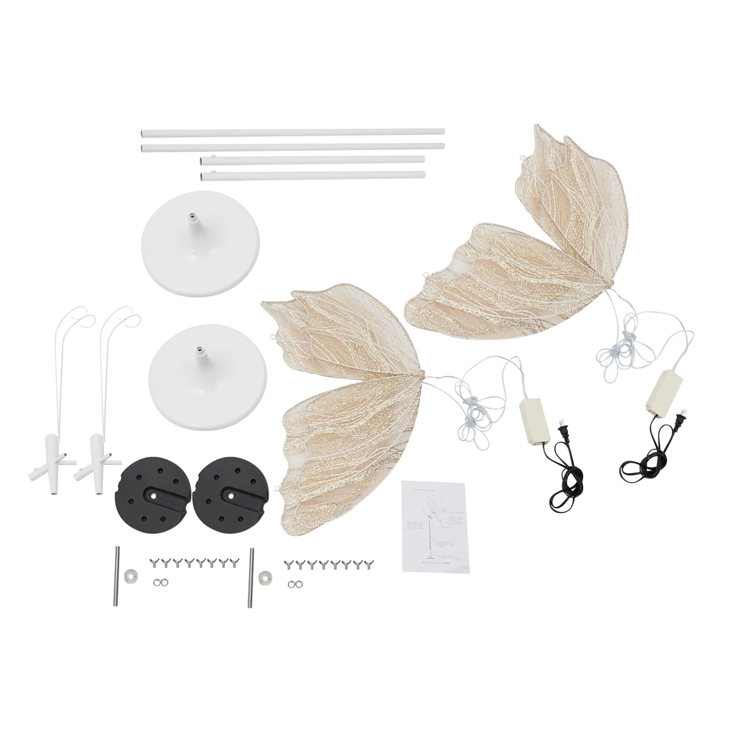 Butterfly LED Floor Lamp 2 Pack 110V Hanging Light Decor