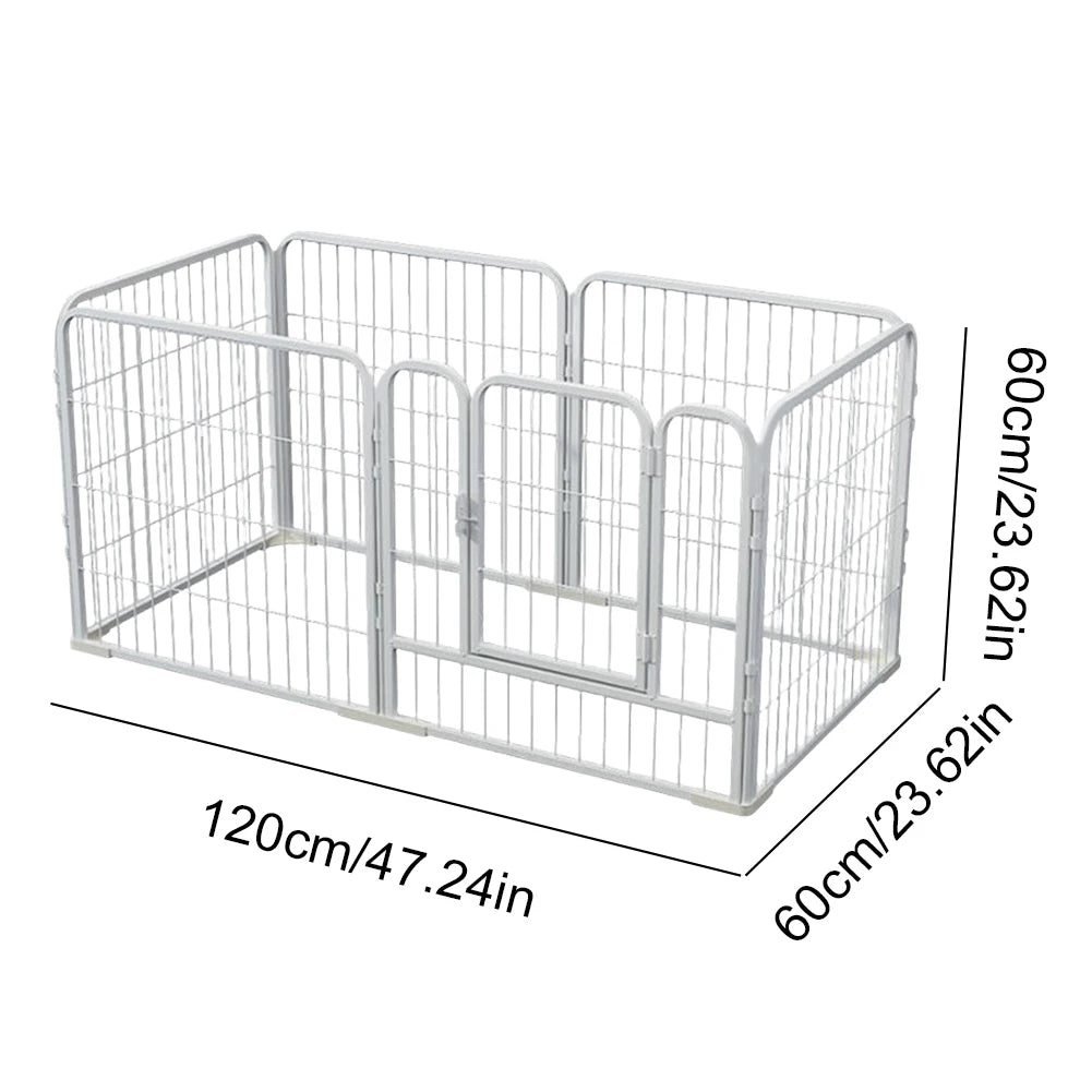 APWIKOGER Heavy Duty Six Panel Pet Playpen for Dogs