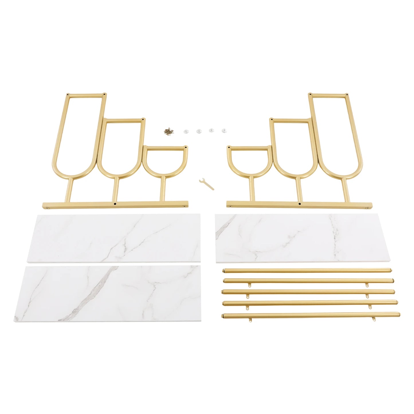 Bymaocar Shoe Handbag Display Table Heavy Duty Stand