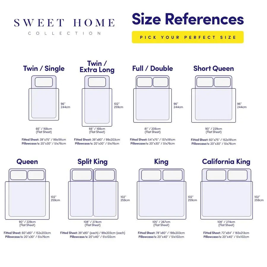Supreme Collection Luxury Hotel Sheet Set With Pillowcases