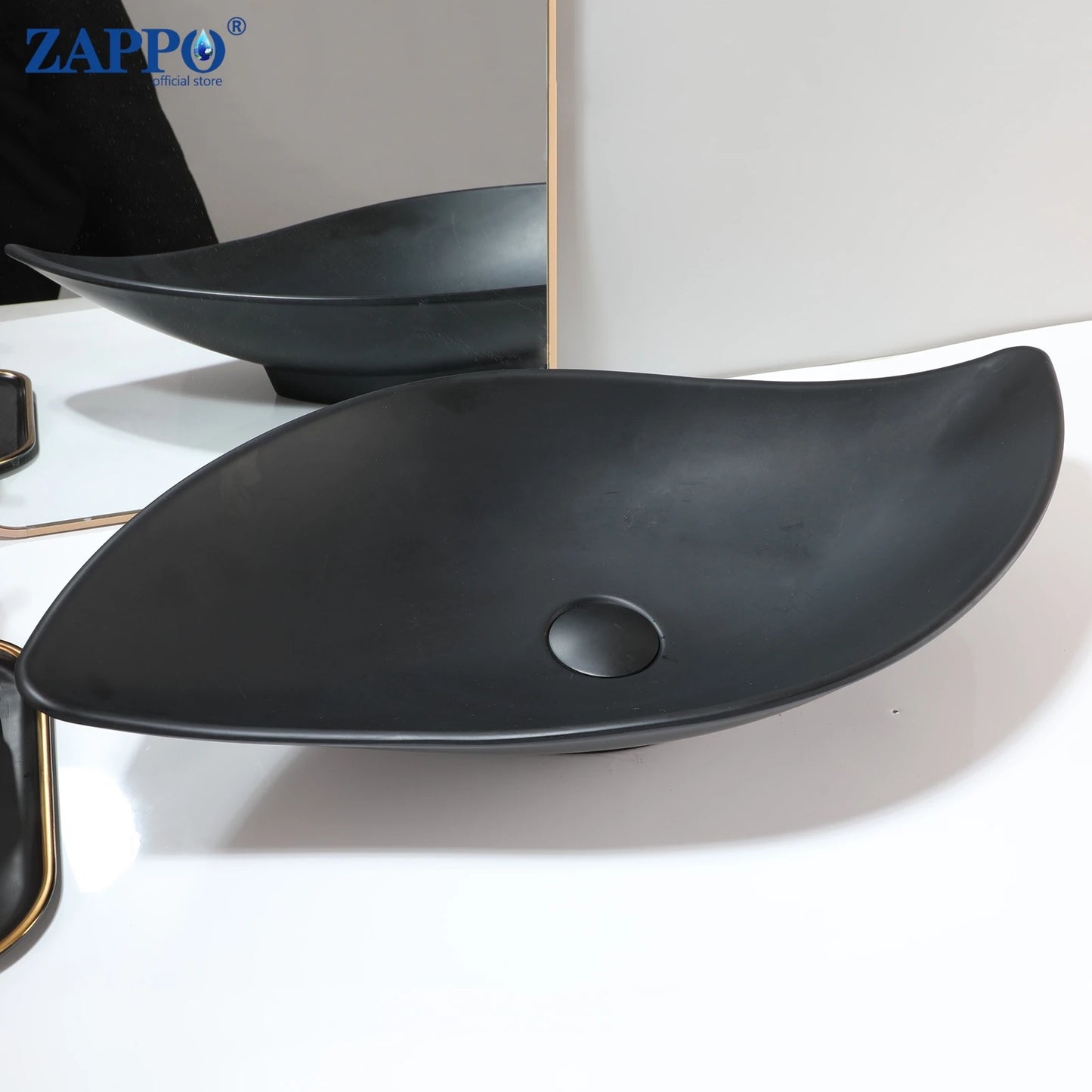 Torayvino Bathroom Vessel Sink Stone Resin Washbasin Above Counter