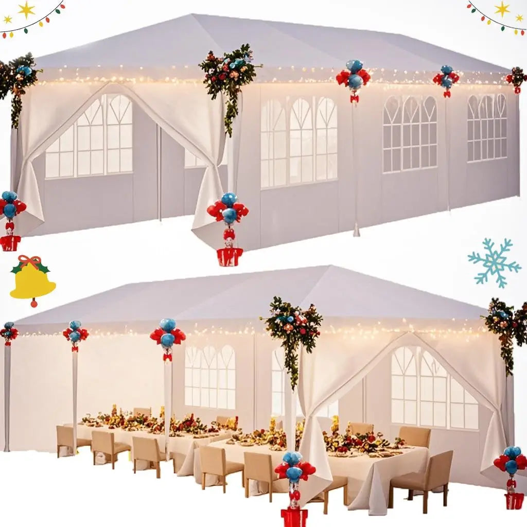 Tooluck Party Tent Canopy With Removable Sidewalls Waterproof