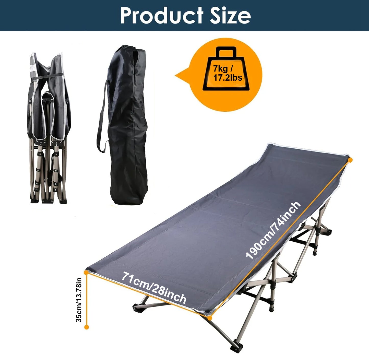 Foldable Outdoor Garden Lounge Chair With Pearl Foam Mattress