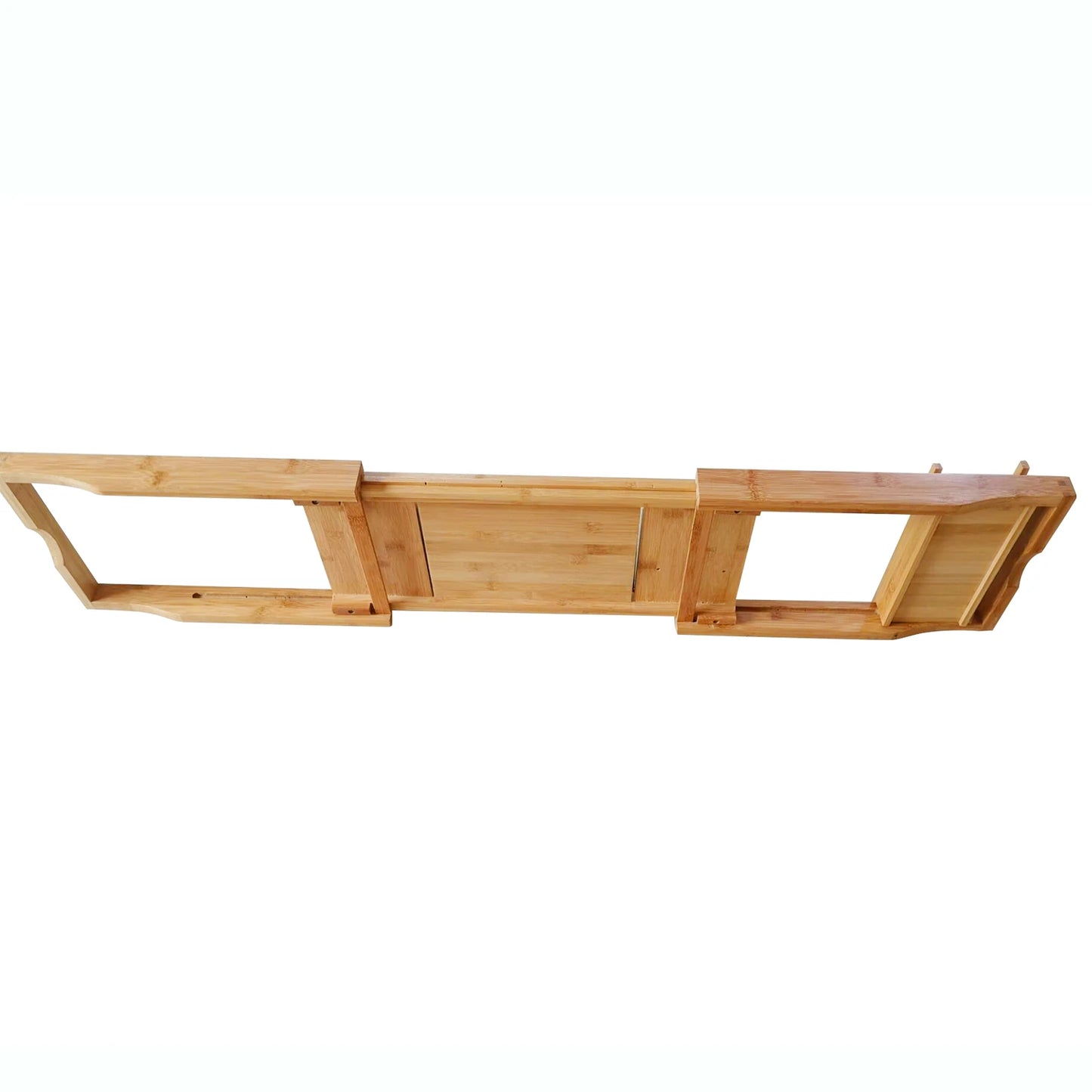Bamboo Bathtub Tray Table Caddy Over Tub Bath Organizer
