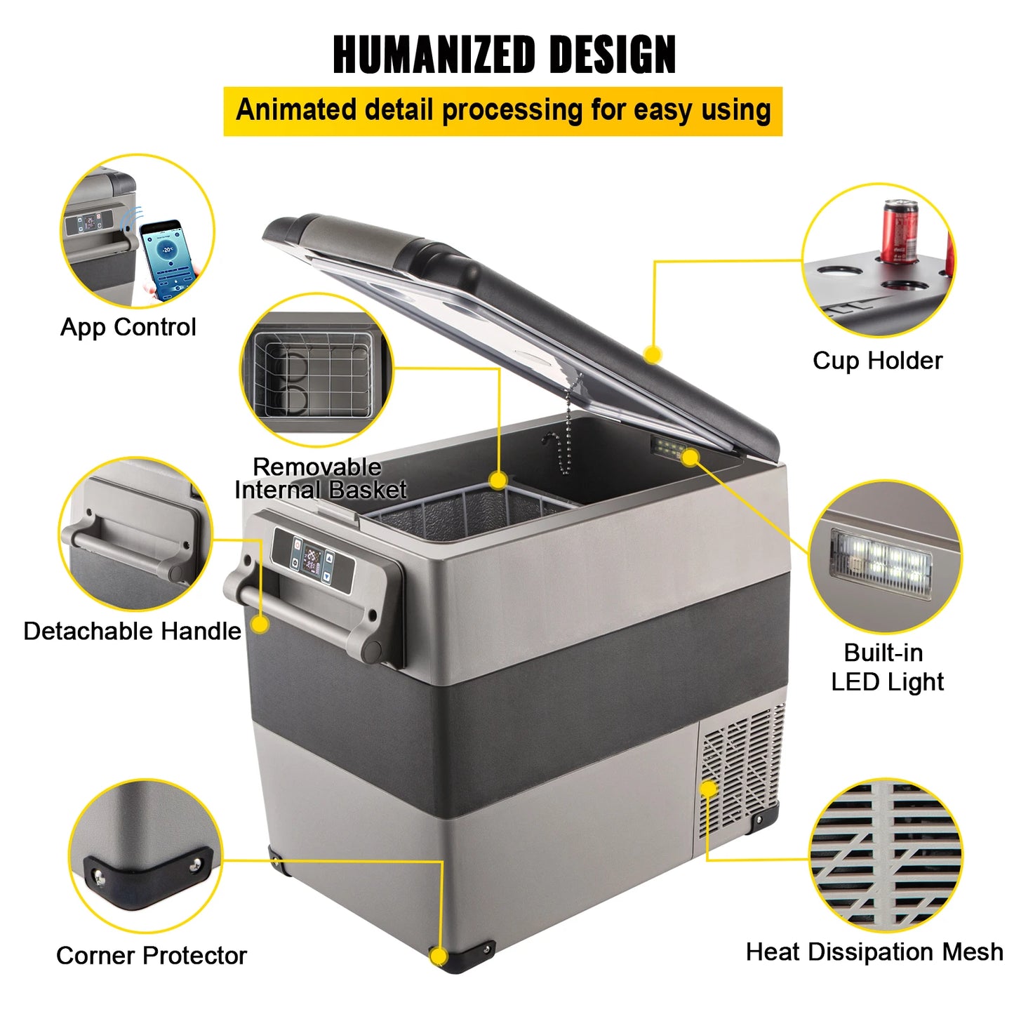 Porrable Car refrigerator