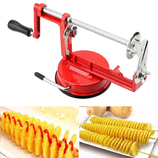 NICEYARD Stainless Steel Spiralizer and French Fry Cutter