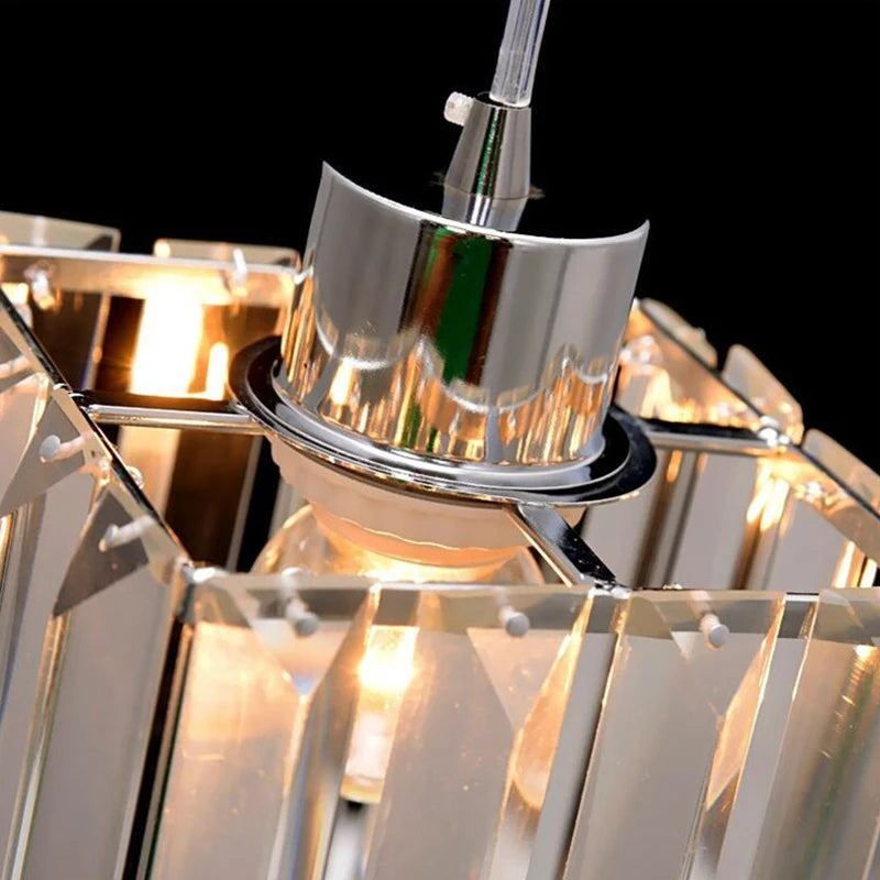 VETRULUS Minimalist K9 Crystal Ceiling Lamp For Living Room