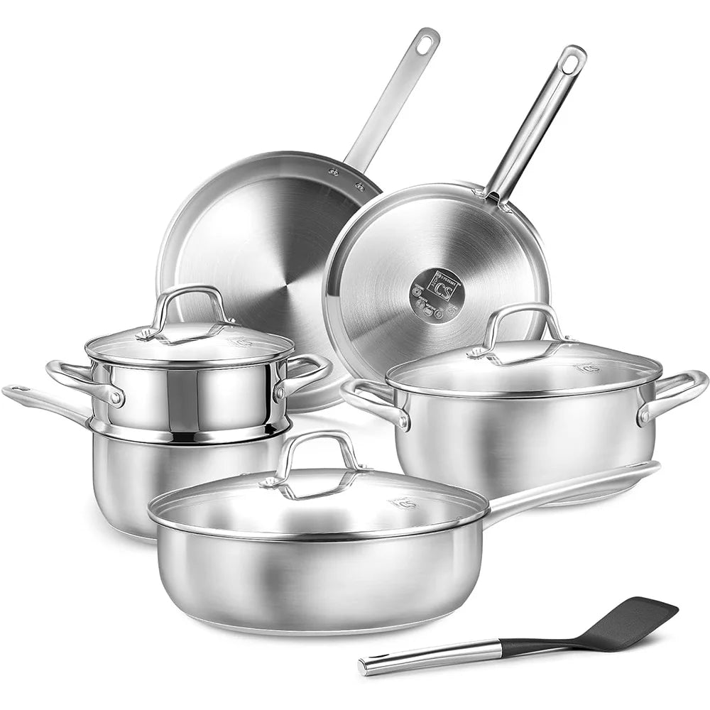 Koch Systeme CS Stainless Steel Cookware Set Stoves Oven Safe
