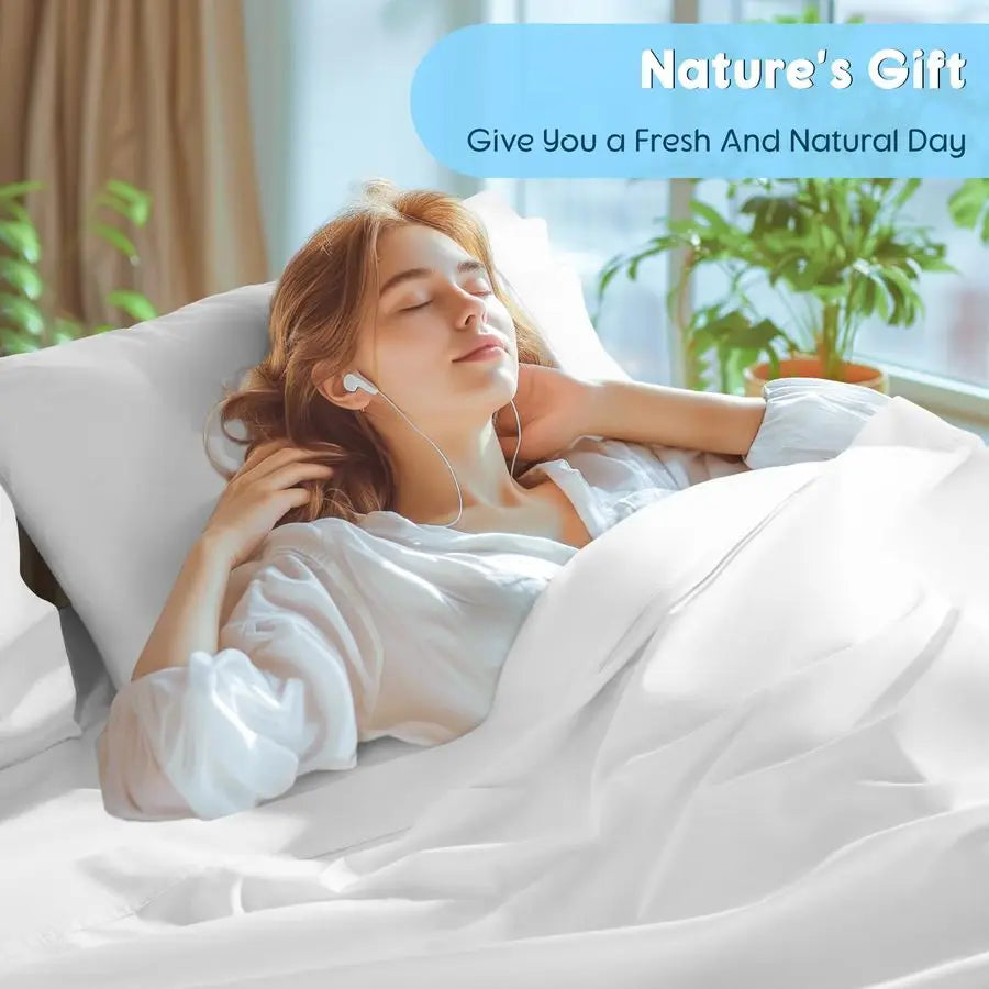 Egyptian Cotton Sheet Set 1000 Thread Count Soft Breathable Sateen