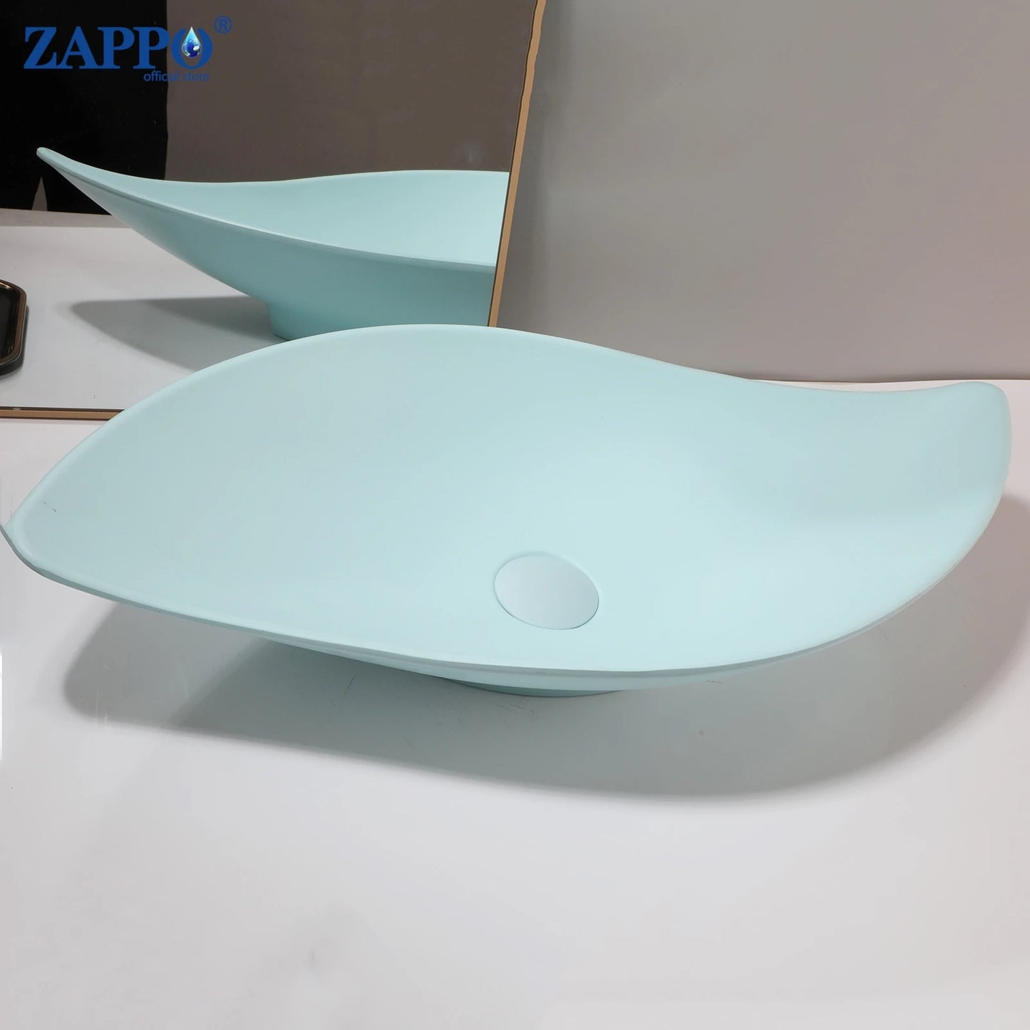 Torayvino Bathroom Vessel Sink Stone Resin Washbasin Above Counter