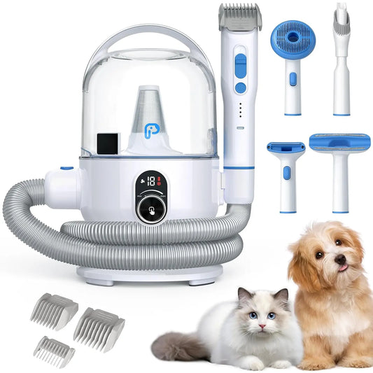HiMISS Dog Grooming Vacuum Kit With 2L Suction Pet Hair