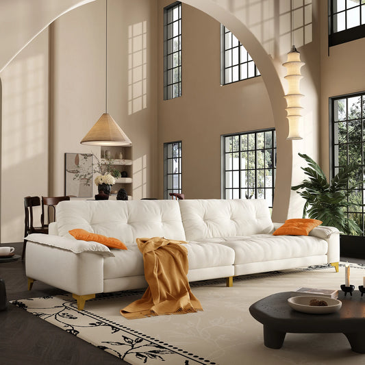 QWCCN Mid-Century Modern Sectional Sofa for Living Room