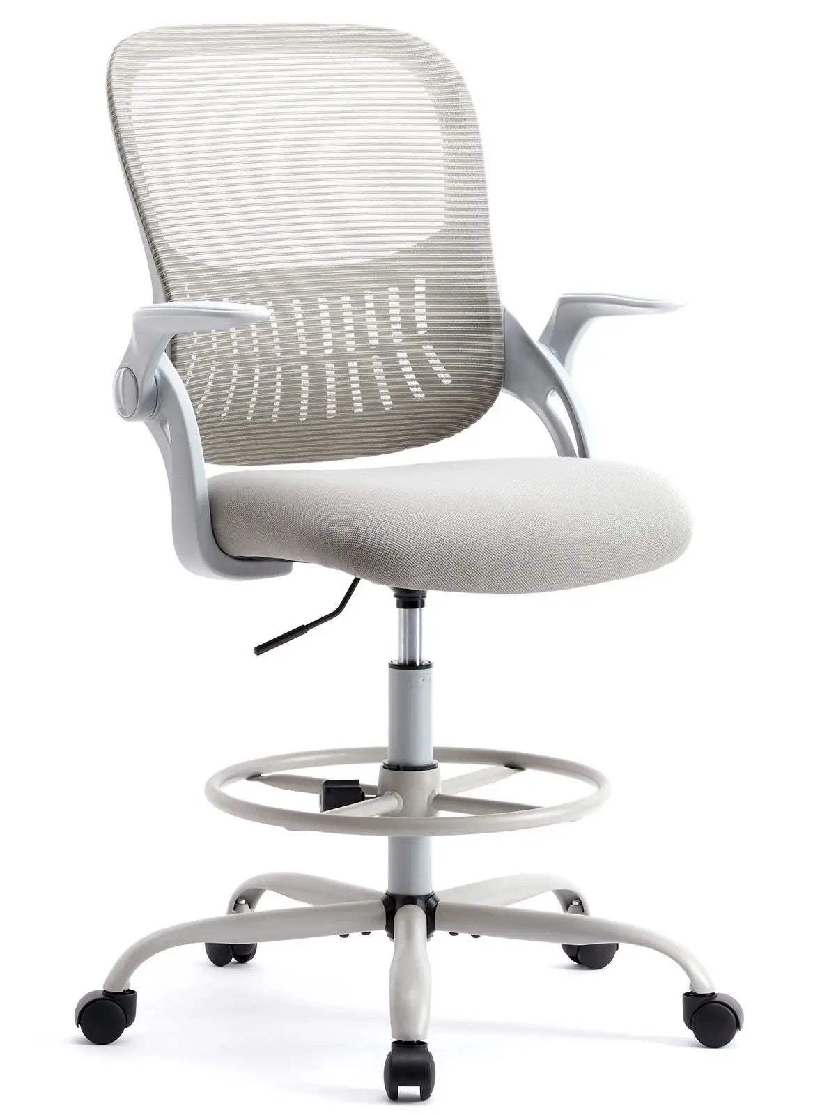 JHK Ergonomic Mesh Back Office Chair With Adjustable Height Wheels
