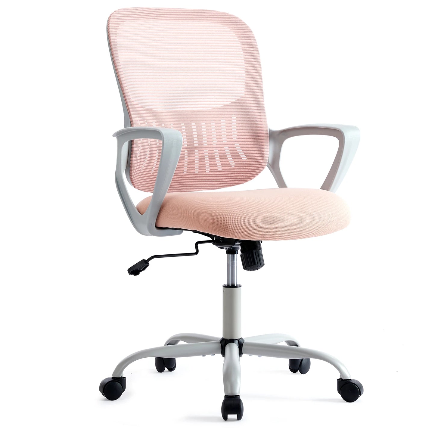 JHK Ergonomic Mesh Back Office Chair With Adjustable Height Wheels
