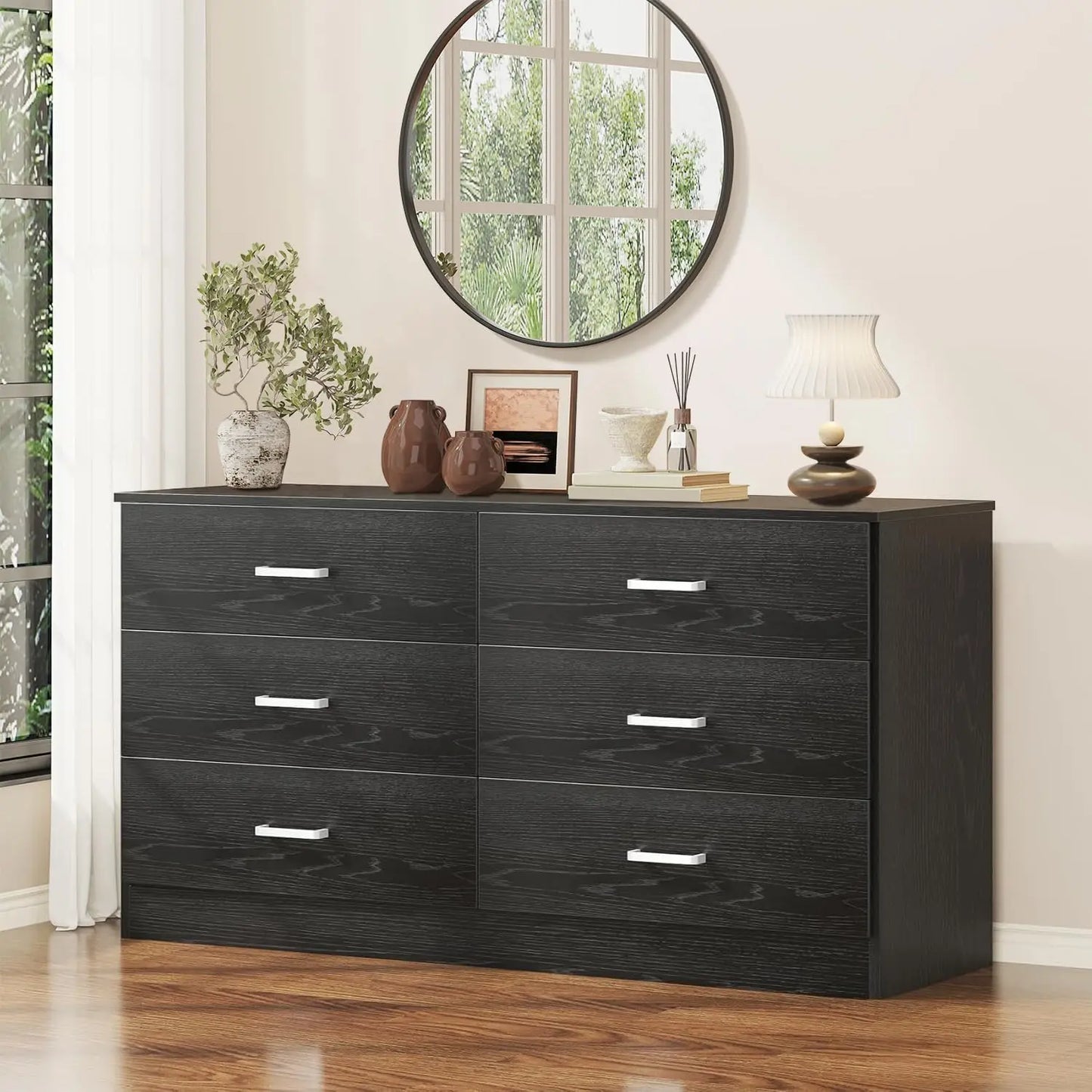 Six Drawer Dresser For Bedroom Modern Chest