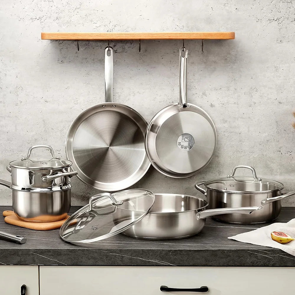 Koch Systeme CS Stainless Steel Cookware Set Stoves Oven Safe