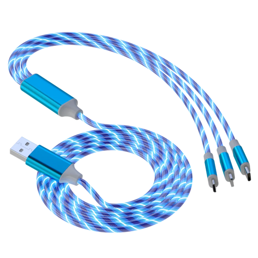 Vumpach 3-in-1 USB Cable for Fast Charge and Multiple Devices