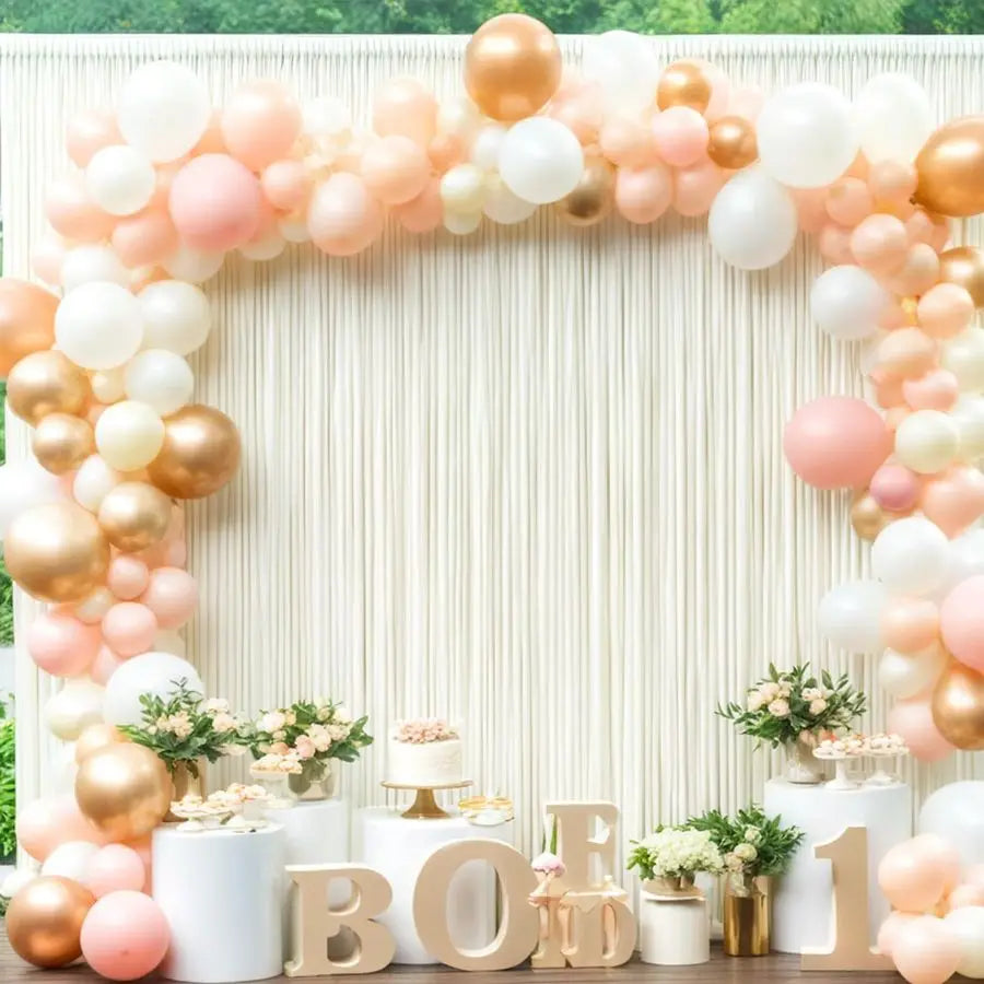 Wrinkle Free Backdrop Curtains For Parties And Weddings