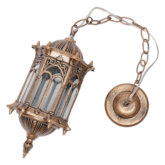 Vintage Industrial Pendant Light European Style Outdoor Lamp