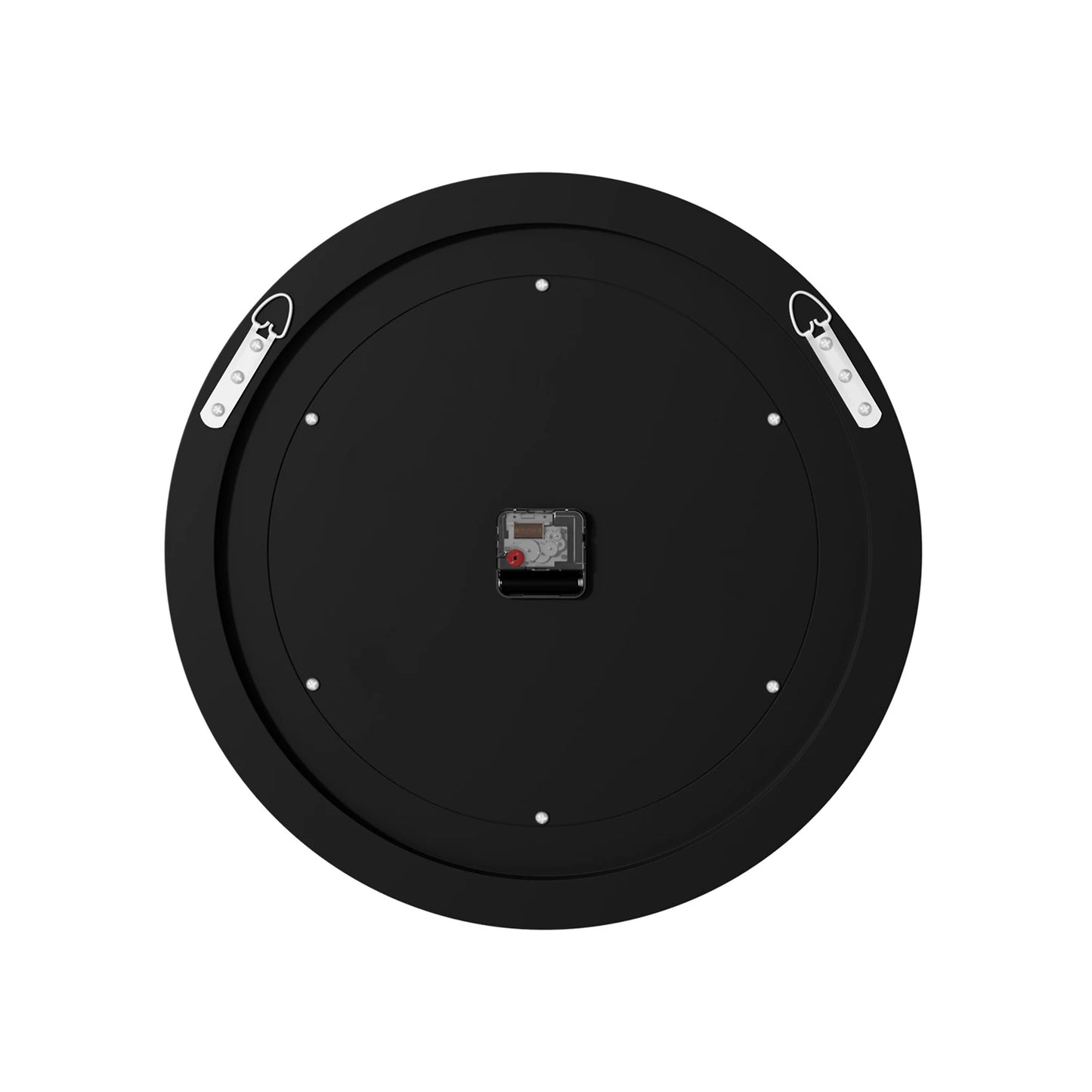 Bling Round Mirror Wall Clock Glam Sparkle Decor For Home