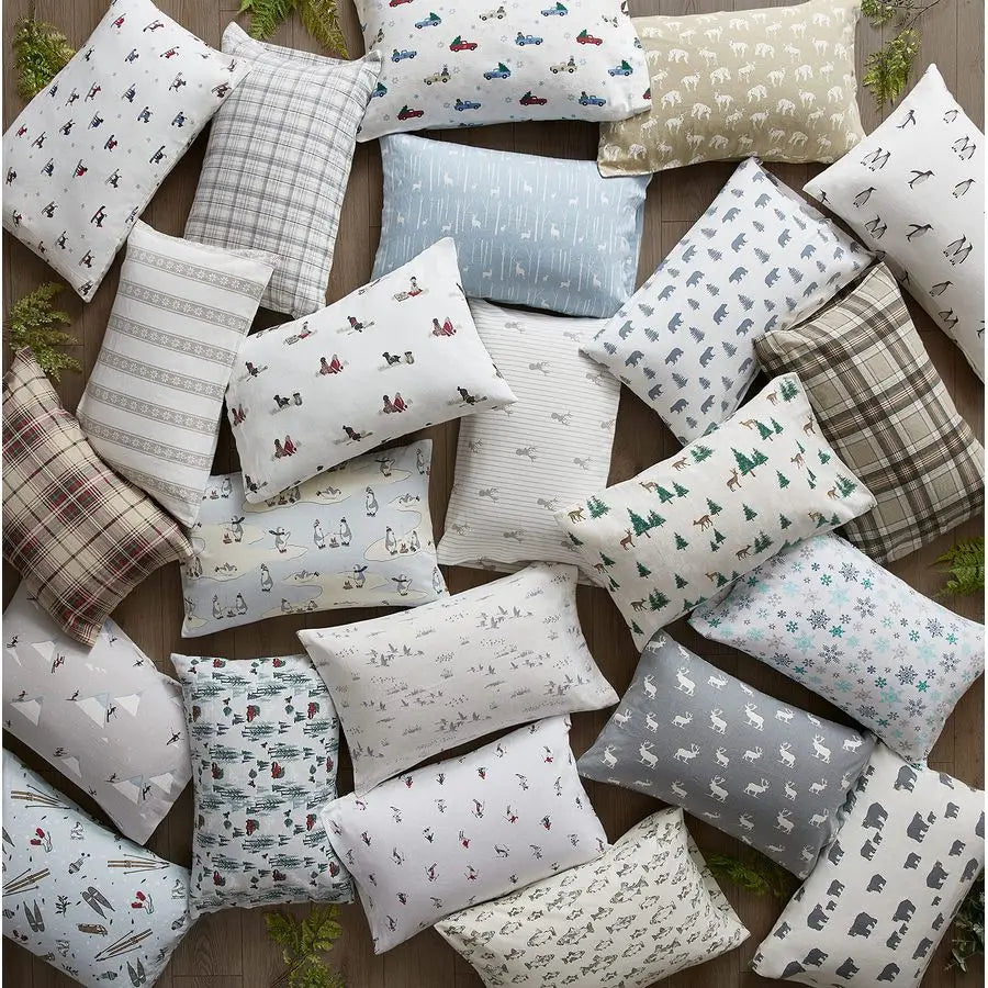 Flannel Sheets Anti Pill Wrinkle Resistant Cotton Soft Allseason