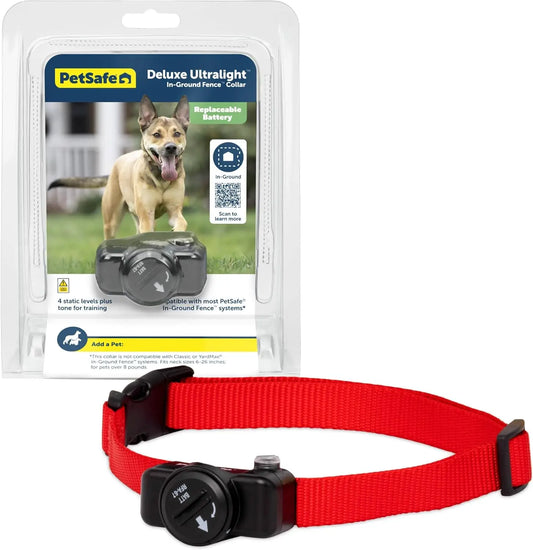 Ultralight Waterproof Dog Fence Collar With Low Battery Indicator Receiver