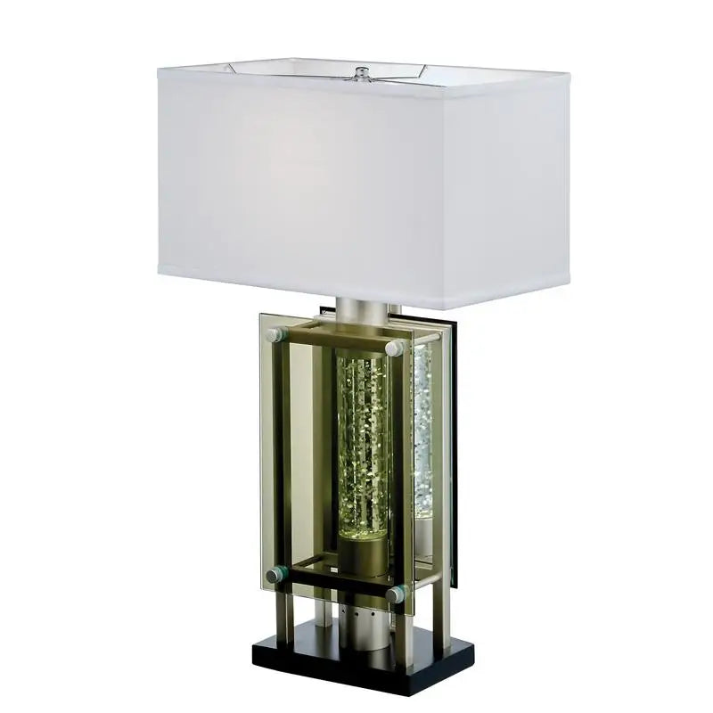 Water Dancing Light Table Lamp Nightstand Modern Finish