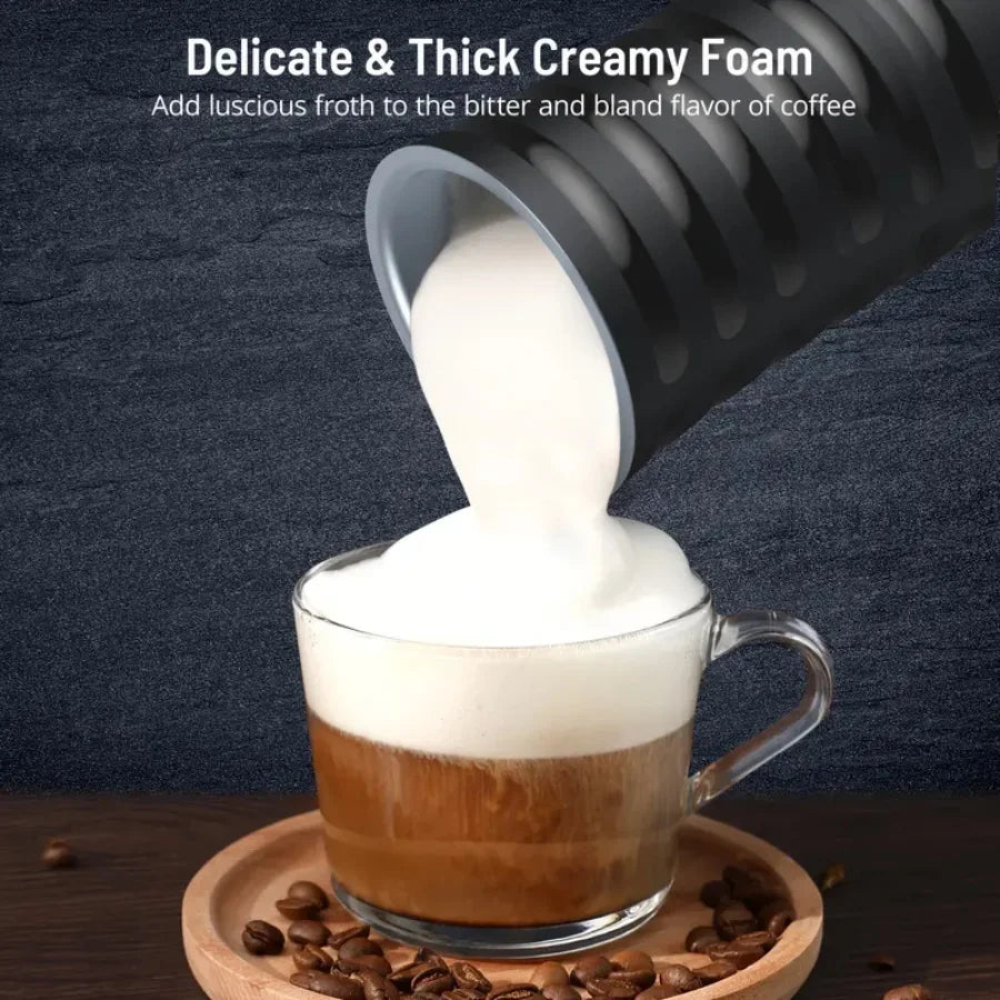 CHULUX 4-In-1 Milk Frother And Steamer With Temperature Control