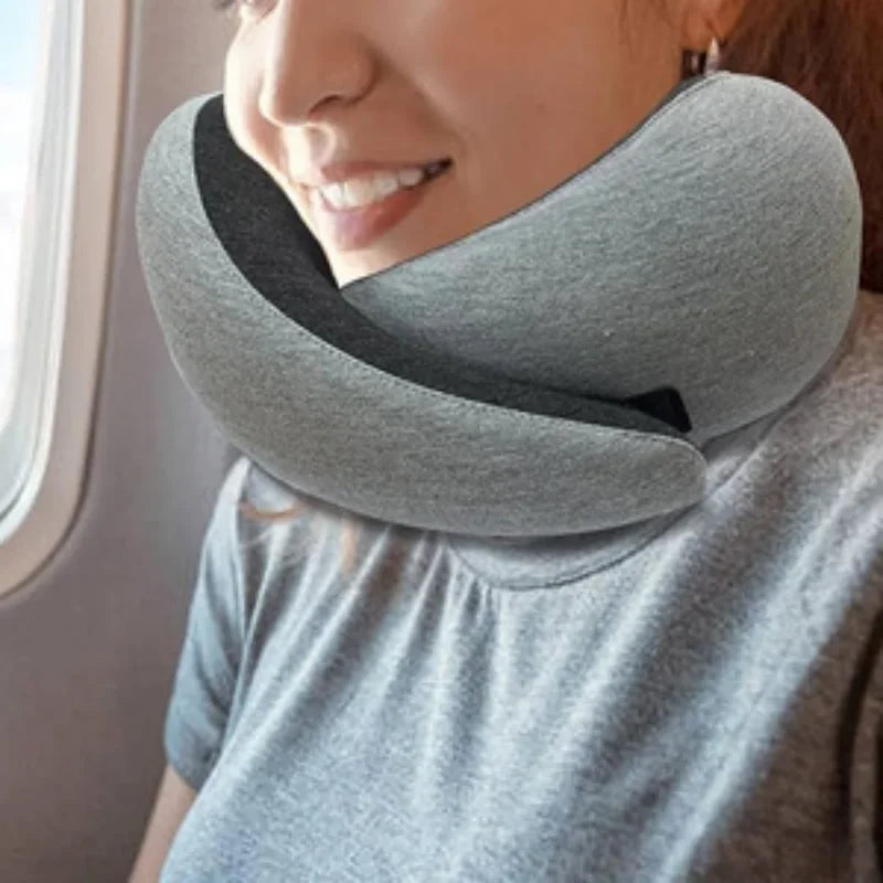 Travel Neck Pillow Memory Foam U-Shaped Headrest