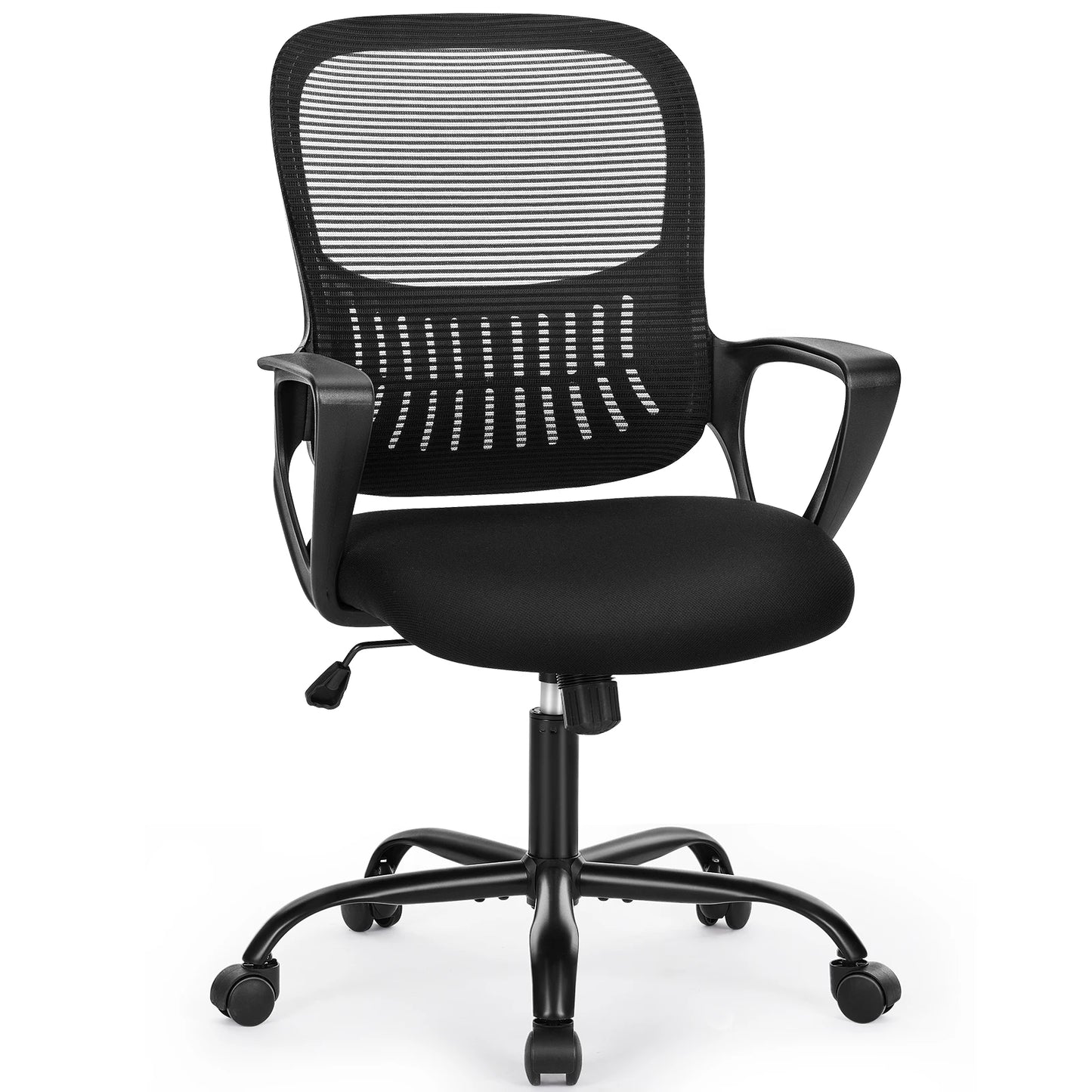 JHK Ergonomic Mesh Back Office Chair With Adjustable Height Wheels