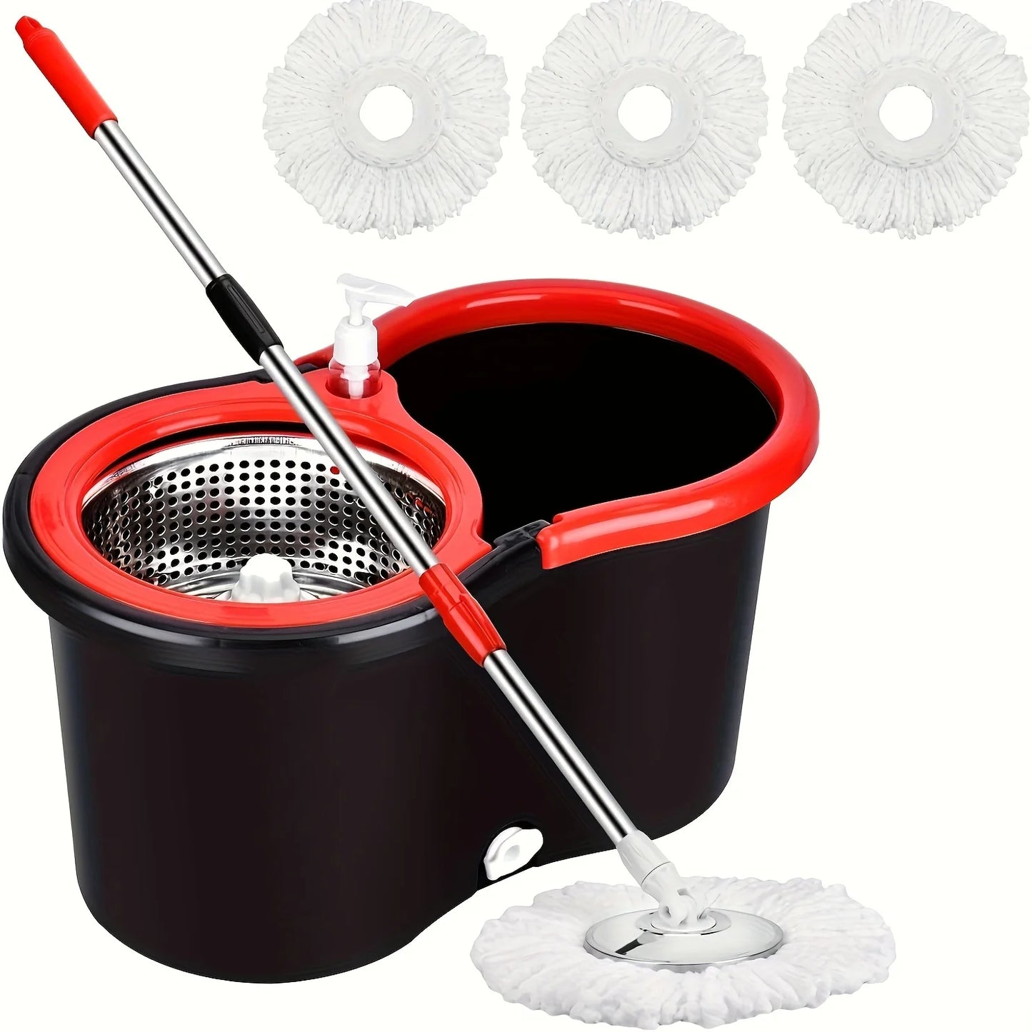 SHFY Heavy-Duty Spin Mop And Bucket System