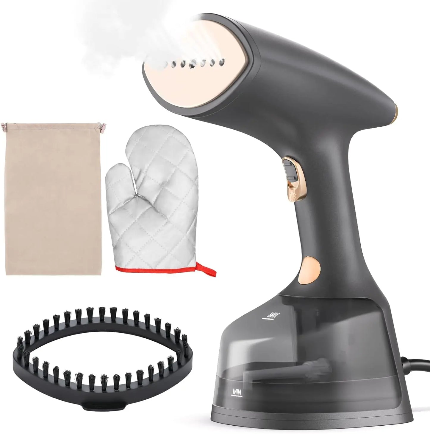 Romellar Handheld 1800W Garment Steam Iron For Home Travel