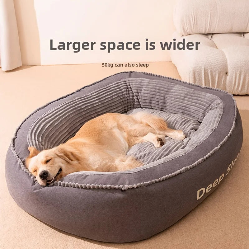 NONECN Pet Bed Donut Round Cushion For Dogs And Cats