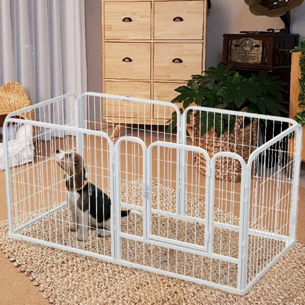 APWIKOGER Heavy Duty Six Panel Pet Playpen for Dogs