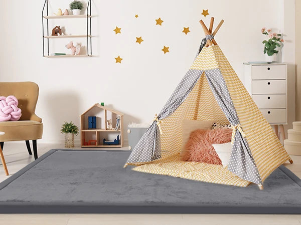 Huloo Sleep Memory Foam Floor Mat With Non Slip Bottom