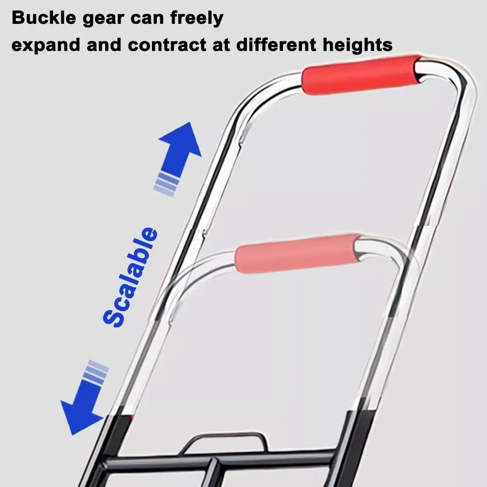Portable Foldable Stair Climbing Hand Trolley For Heavy Loads