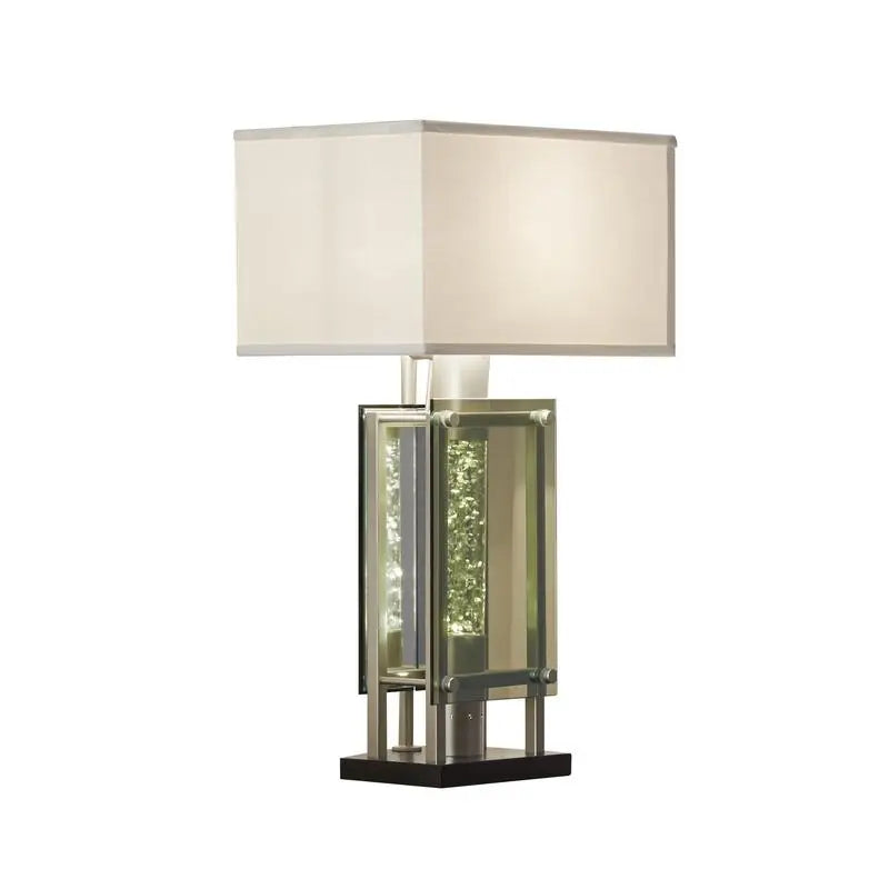 Water Dancing Light Table Lamp Nightstand Modern Finish