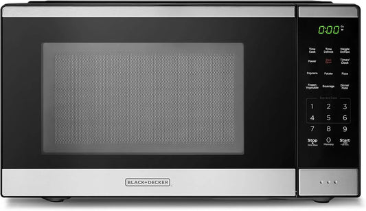 BLACK+DECKER Microwave Countertop Oven With Auto Menus, 900W