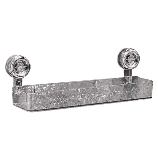 Suction Cup Bathroom Storage Shelf Shower Organizer Wall Caddy