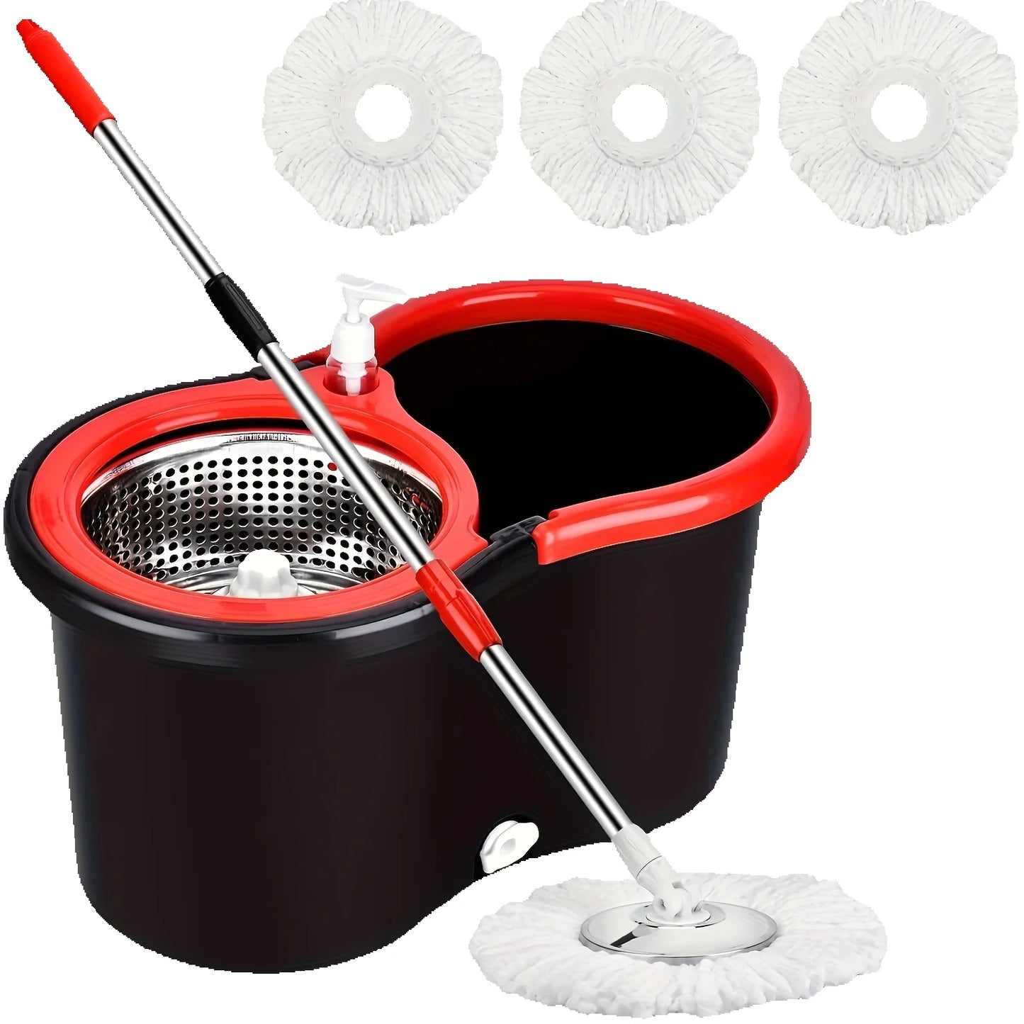 SHFY Heavy-Duty Spin Mop And Bucket System