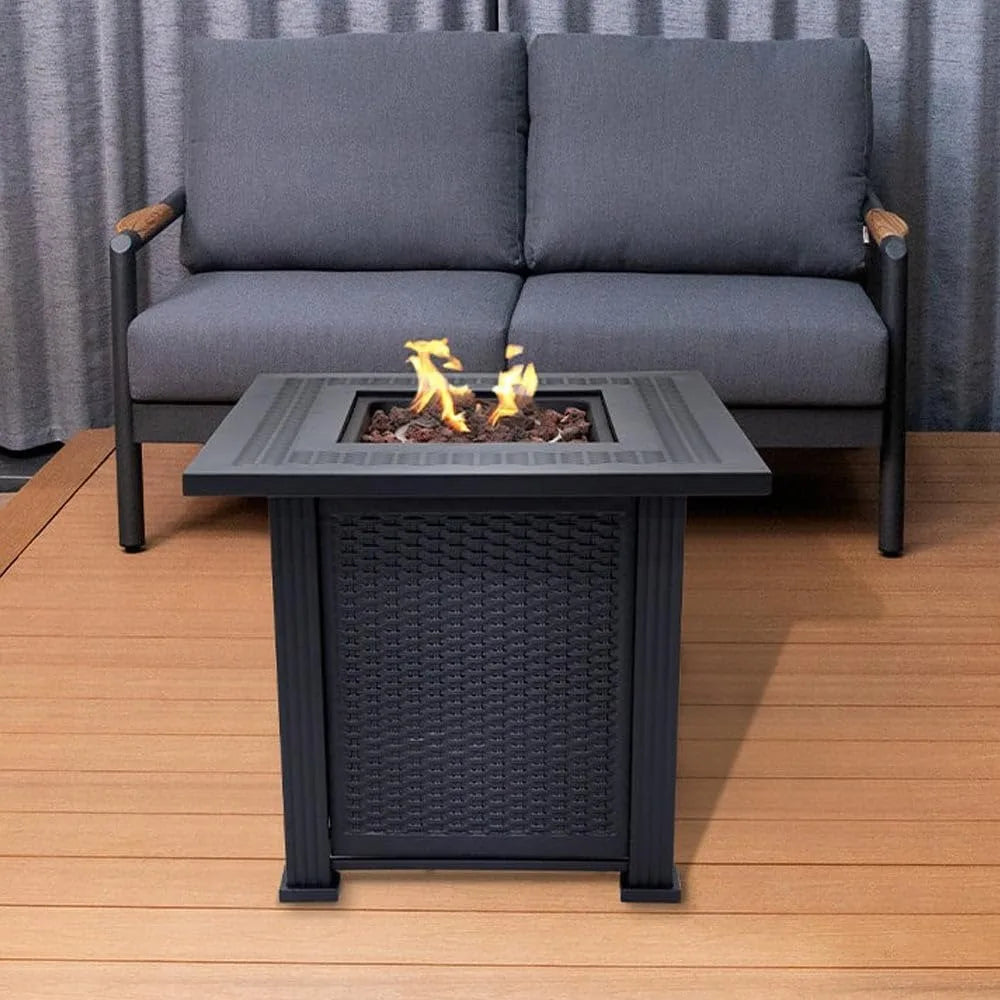 Propane Fire Pit Table 50000 BTU Outdoor Patio Use