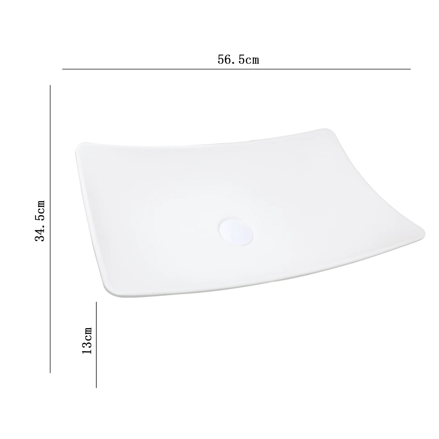 Torayvino Bathroom Vessel Sink Stone Resin Washbasin Above Counter
