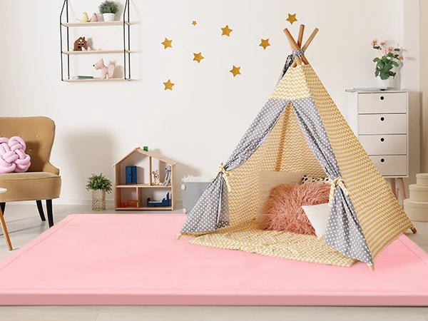 Huloo Sleep Memory Foam Floor Mat With Non Slip Bottom