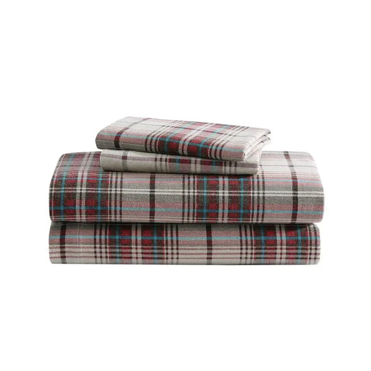 Flannel Sheets Anti Pill Wrinkle Resistant Cotton Soft Allseason