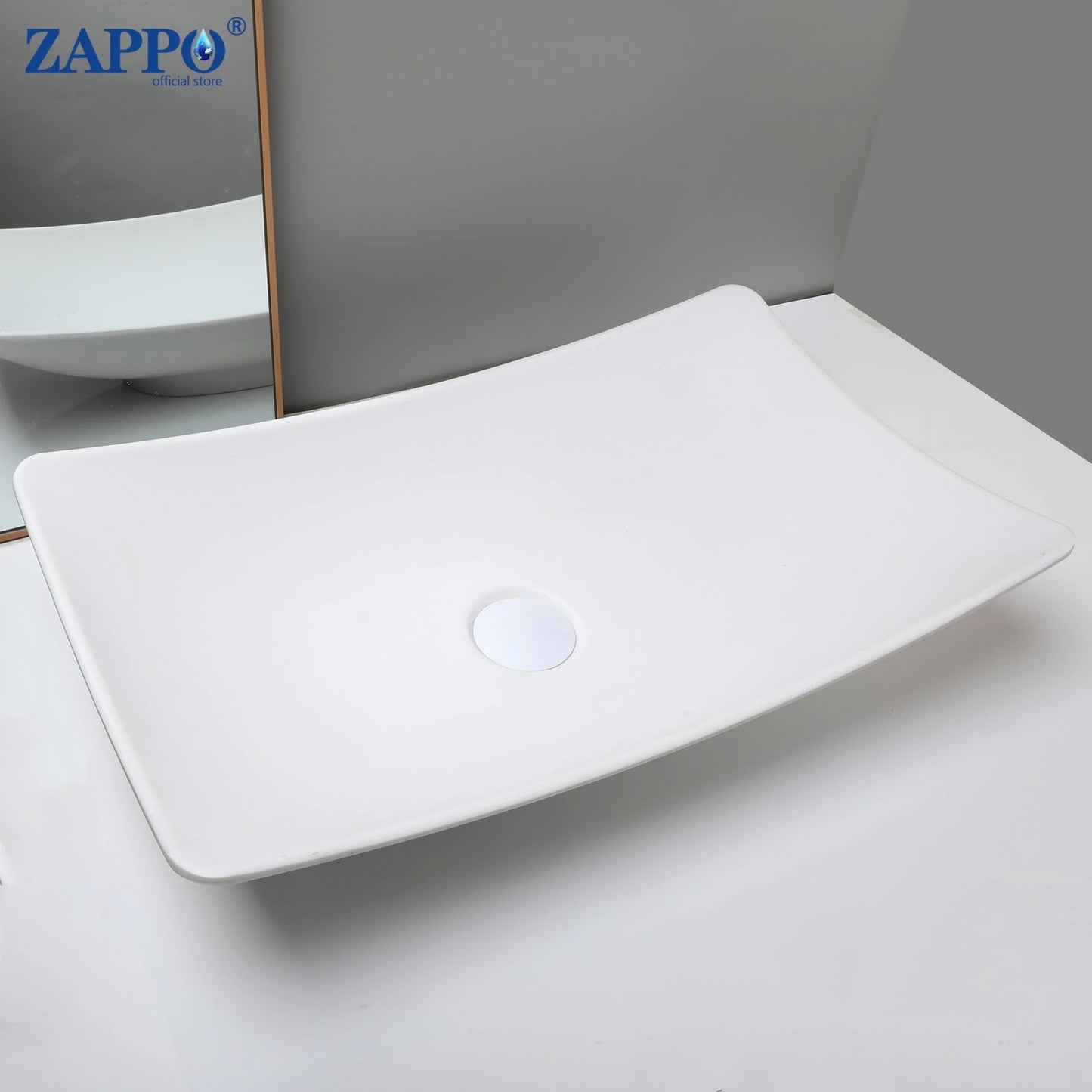 Torayvino Bathroom Vessel Sink Stone Resin Washbasin Above Counter