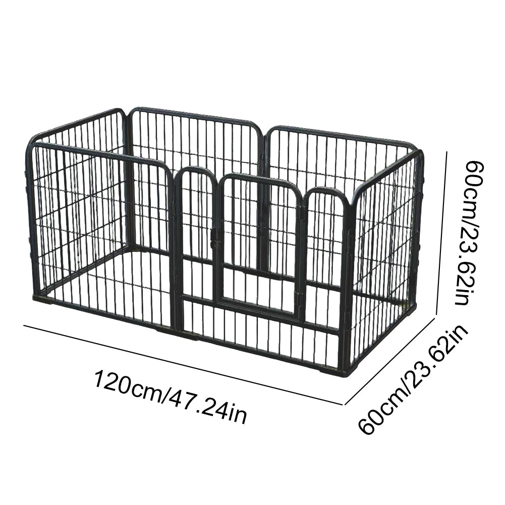 APWIKOGER Heavy Duty Six Panel Pet Playpen for Dogs