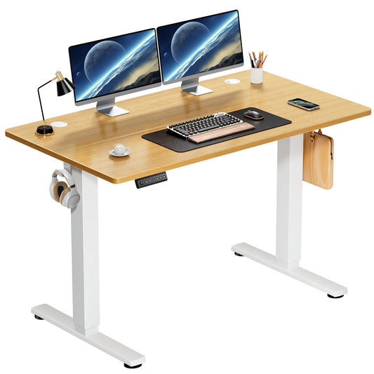 JHK Electric Standing Desk Height Adjustable Sit Stand Workstation