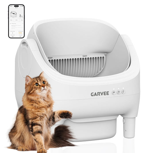 HiMISS Self-Cleaning Automatic Cat Litter Box With App Control Odor-Free