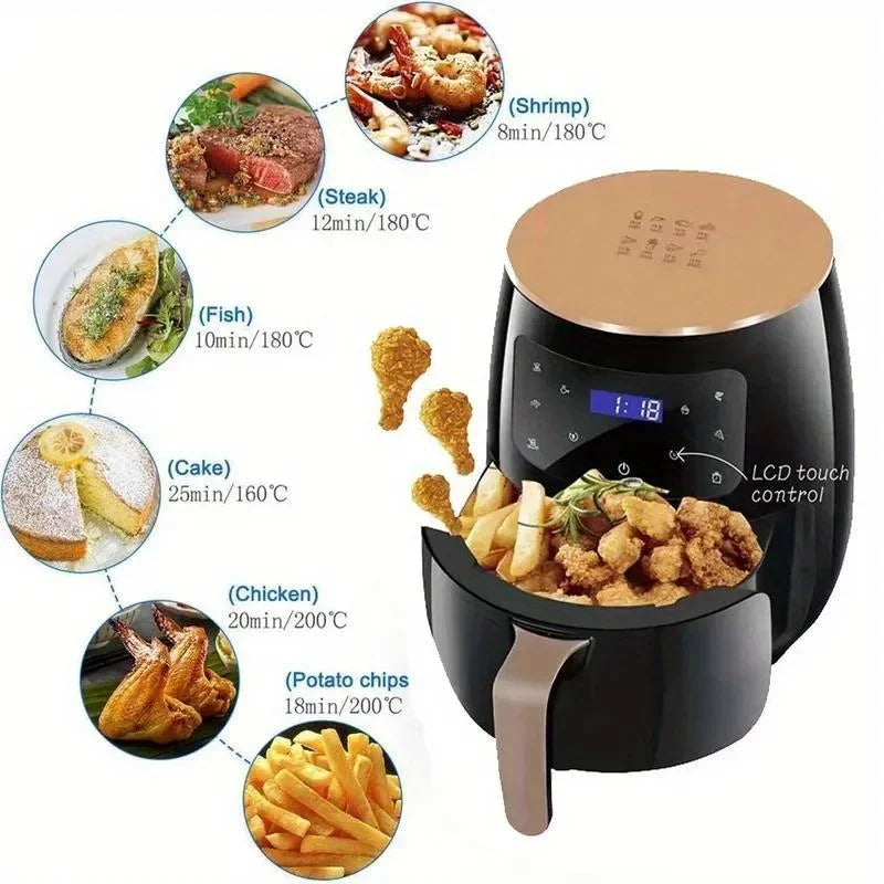 DUTRIEUX Digital Touch Air Fryer Multi Use Nonstick